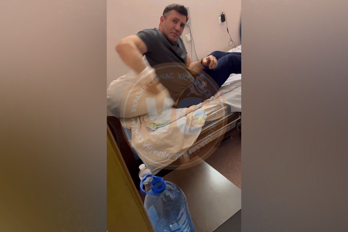 Николай Тищенко в больнице Николай Тищенко в больнице