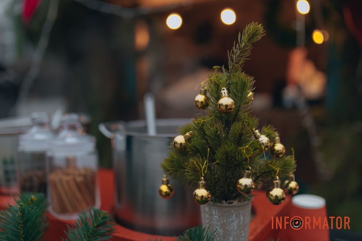 В Днепре у входа в парк Шевченко заработала новогодняя ярмарка с фотозоной: какие цены 21