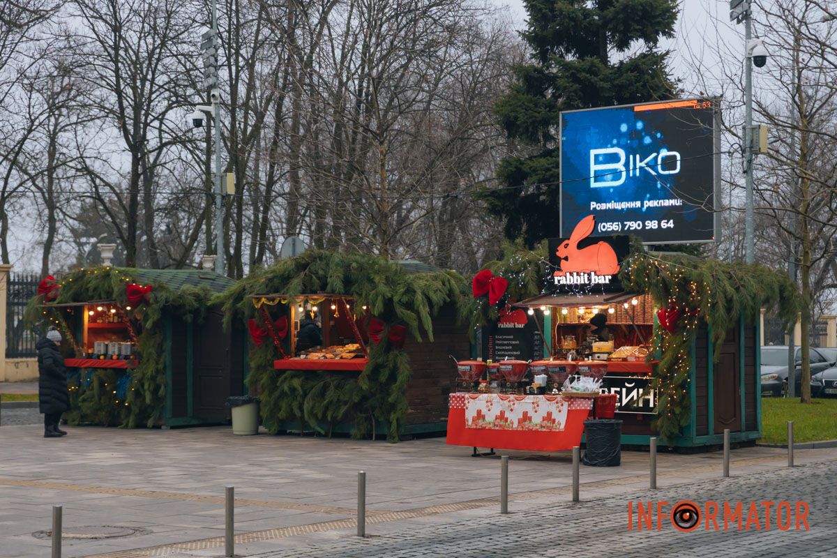 В Днепре у входа в парк Шевченко заработала новогодняя ярмарка с фотозоной: какие цены 35