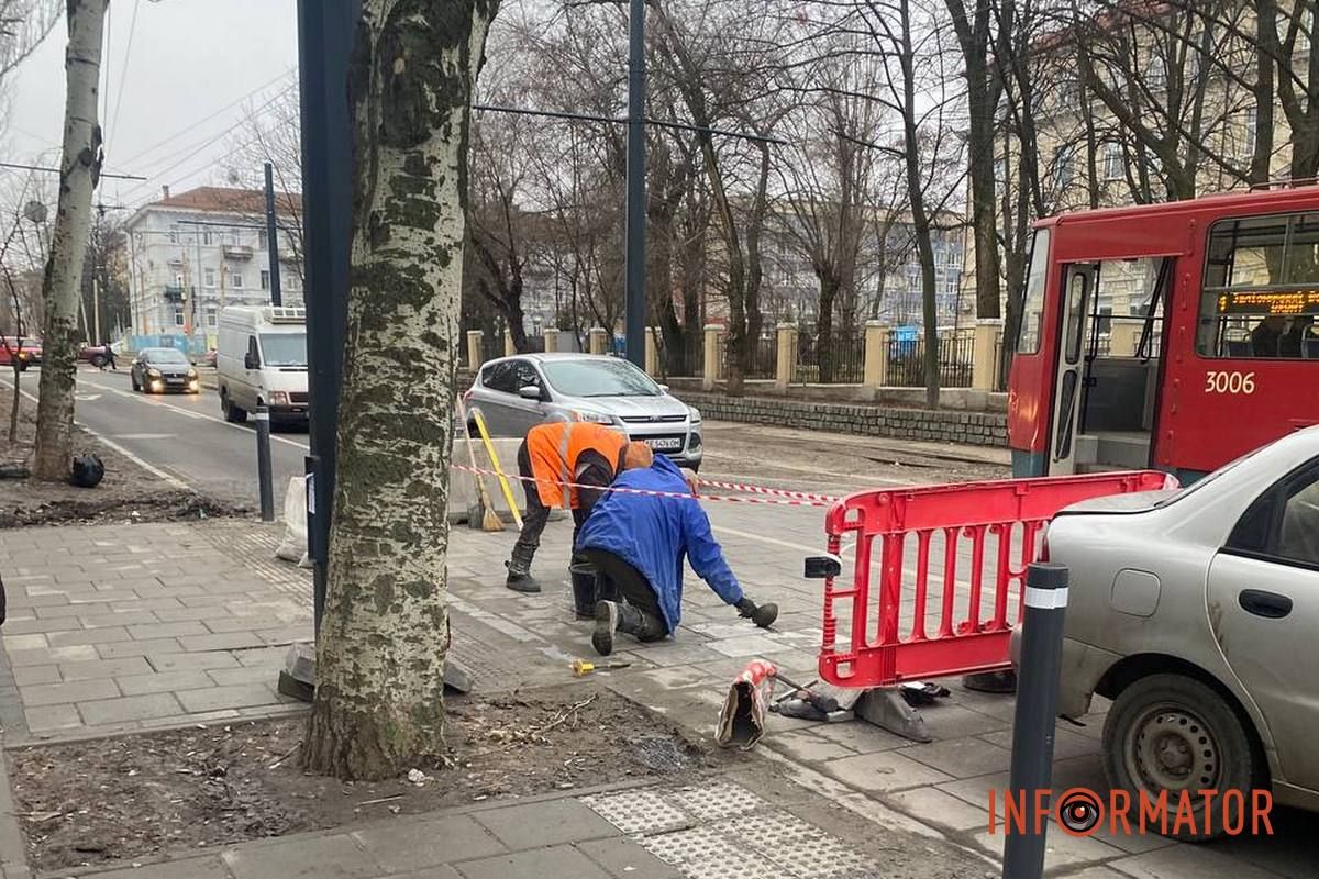 Место "провала" огородили Место "провала" огородили