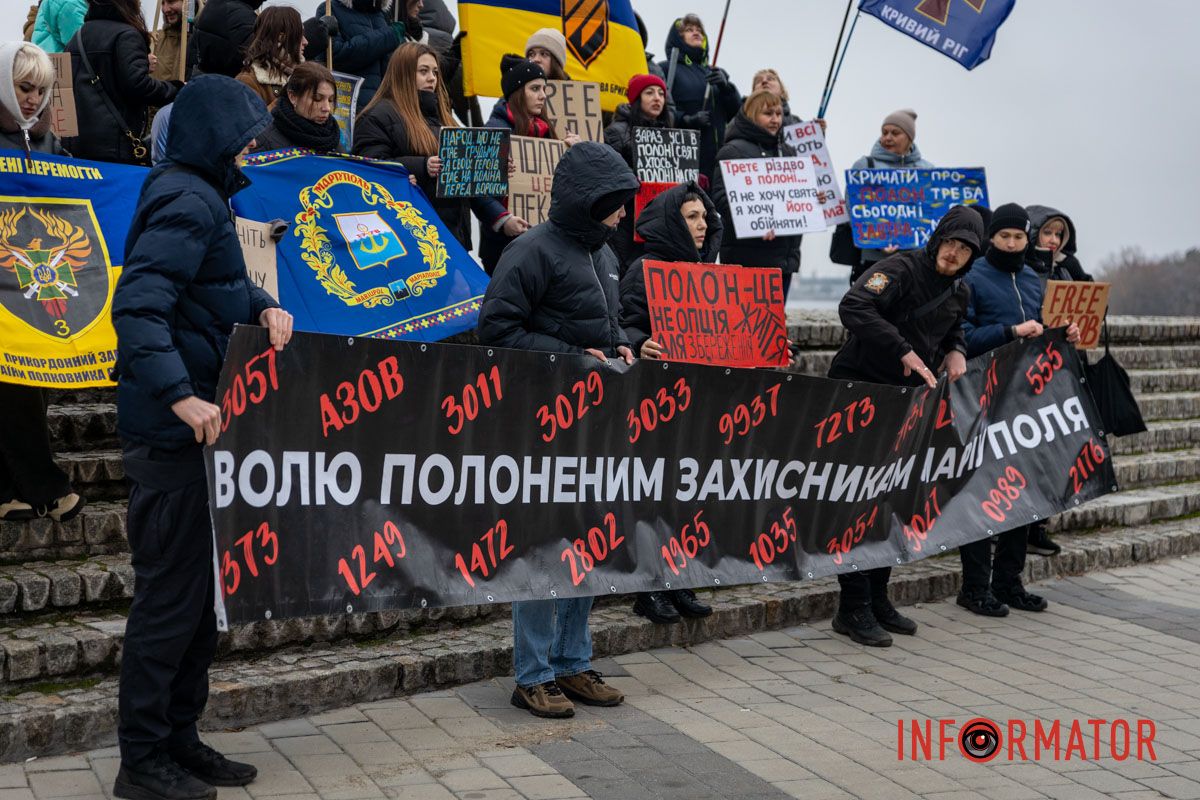 "Не мовчи! Стань голосом полонених!”: у Дніпрі провели акцію на підтримку військовополонених 9