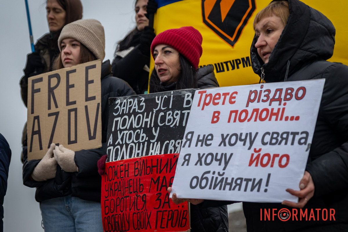 "Не мовчи! Стань голосом полонених!”: у Дніпрі провели акцію на підтримку військовополонених 5