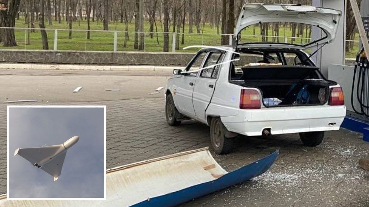 Россияне ударили по АЗС и автомобилям в Днепропетровской области - пострадали три человека