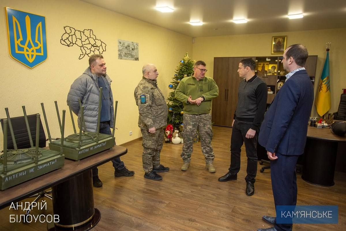 "Вдячний кожному, хто долучається до підтримки Збройних Сил", - Білоусов Батальйону ТрО Кам’янського району передали три системи РЕБ 3