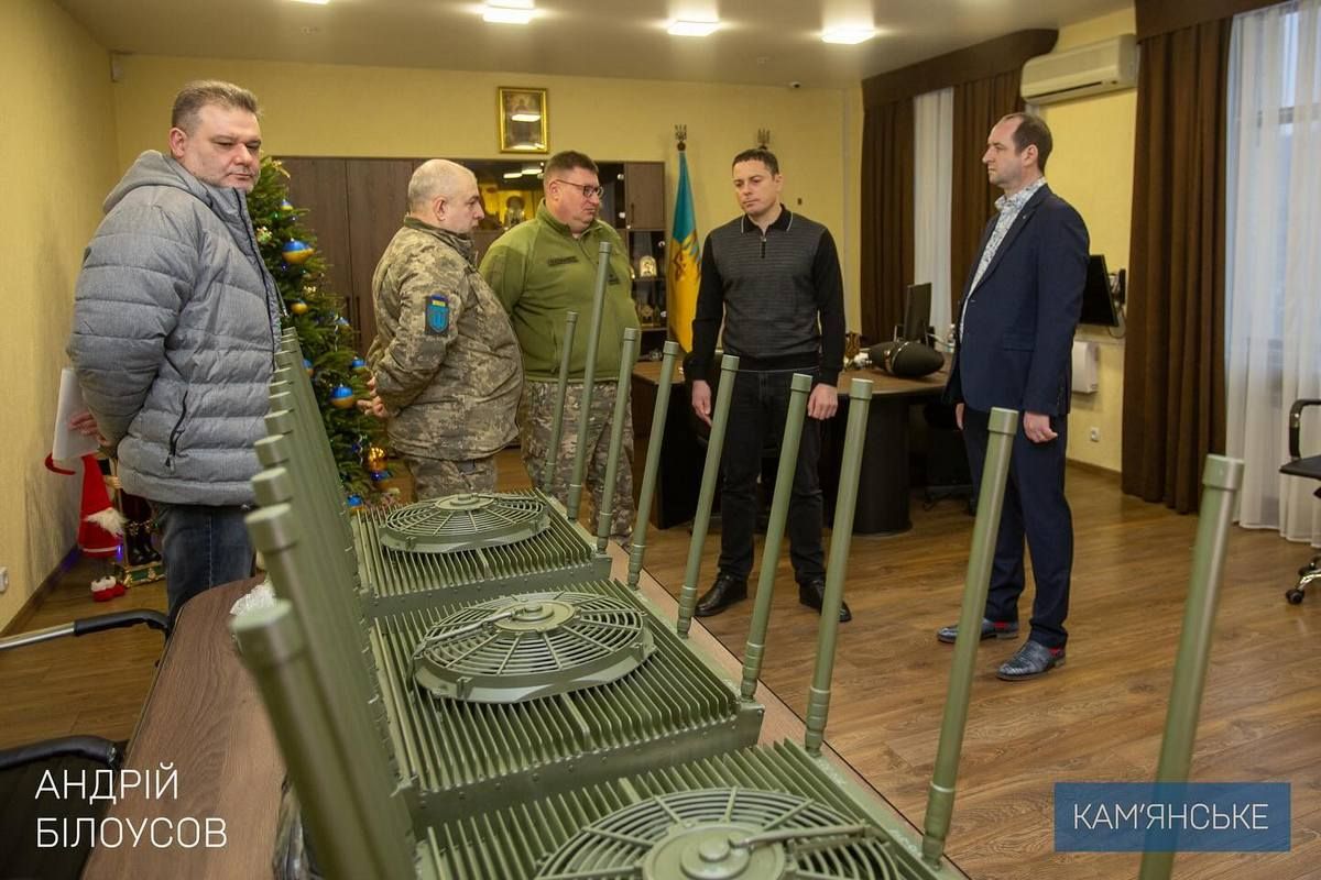 Батальйону ТрО Кам’янського району Батальйону ТрО Кам’янського району передали три системи РЕБ 2