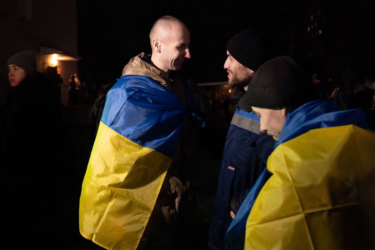 189 українців повернулися додому з російського полону