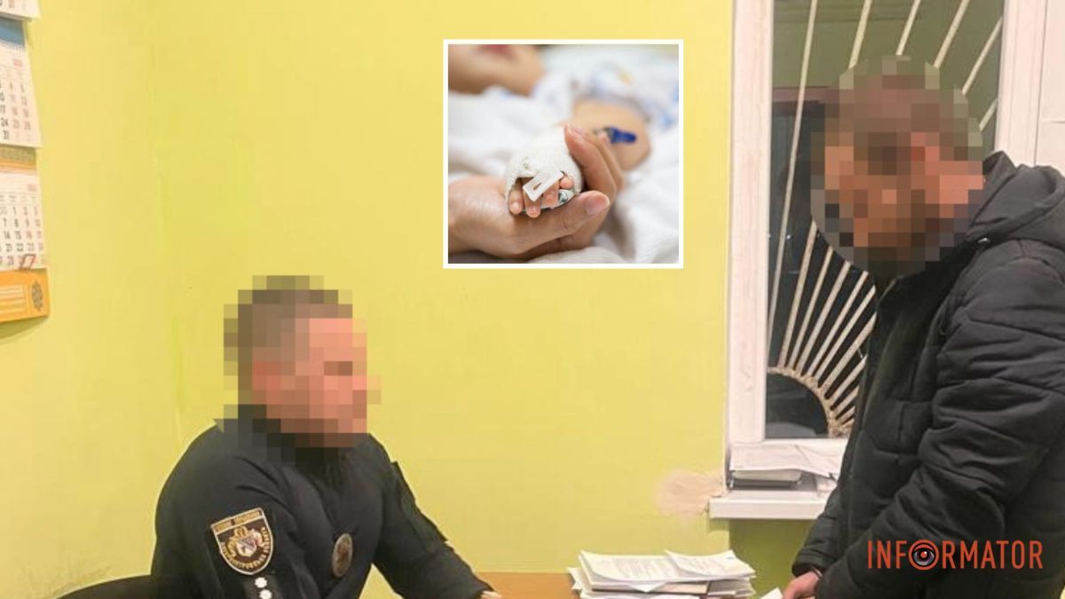 У Дніпропетровській області чоловік побив 3-річного сина до смерті: йому оголосили підозру