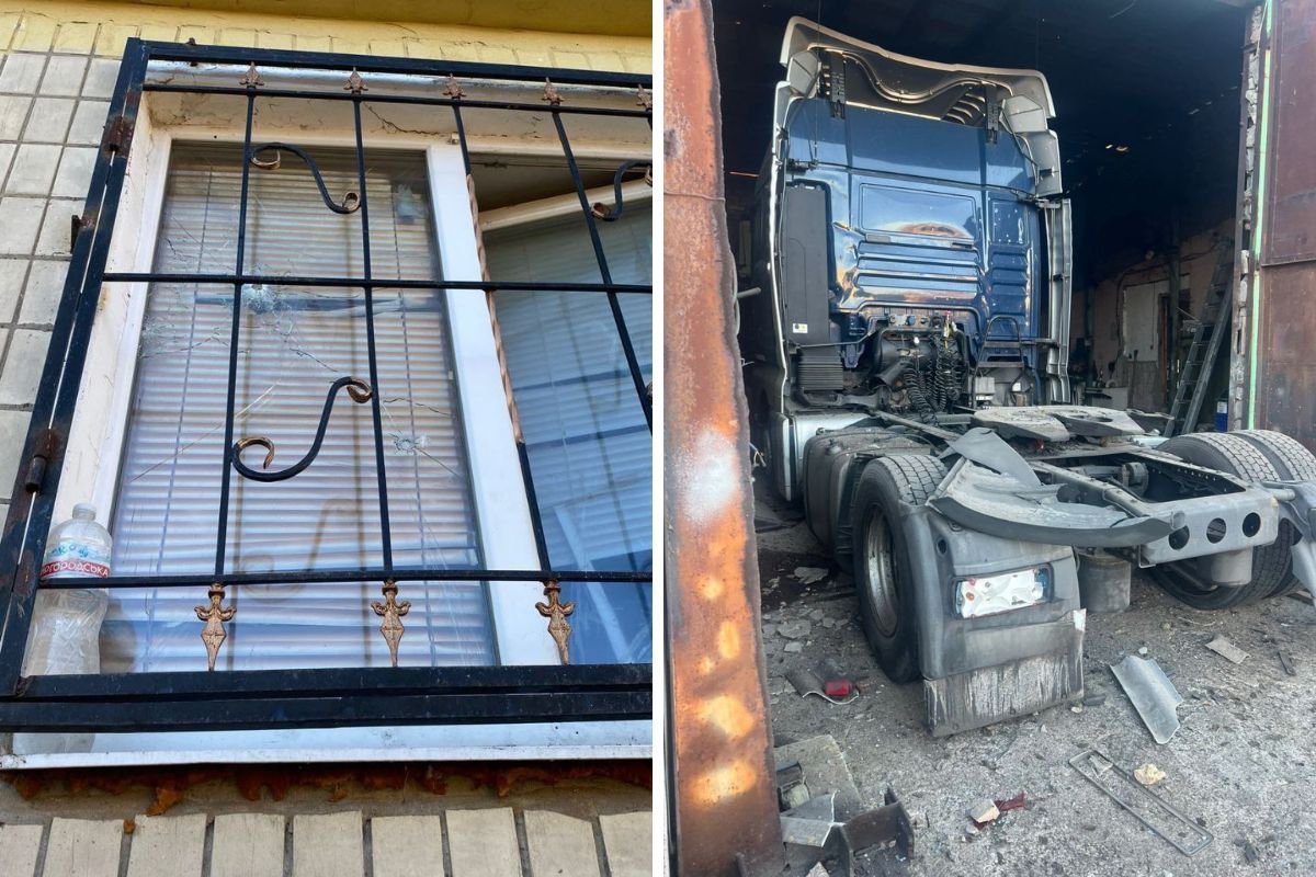 Фото повреждений в результате российских обстрелов Фото повреждений в результате российских обстрелов