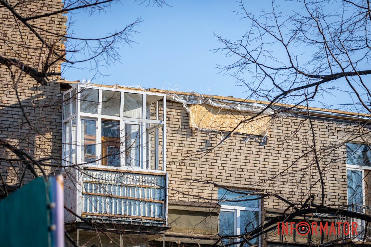 В горсовете также отметили, что заменили окна В Днепре уже 8-й месяц за 13 миллионов ремонтируют дом, в который попала российская ракета 6