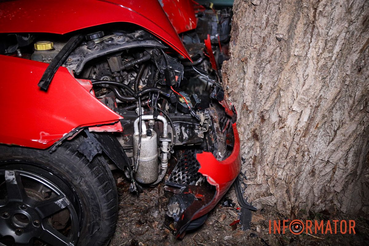 Після чого автівку підкинуло та вона полетіла на узбіччя Після чого автівку підкинуло та вона полетіла на узбіччя