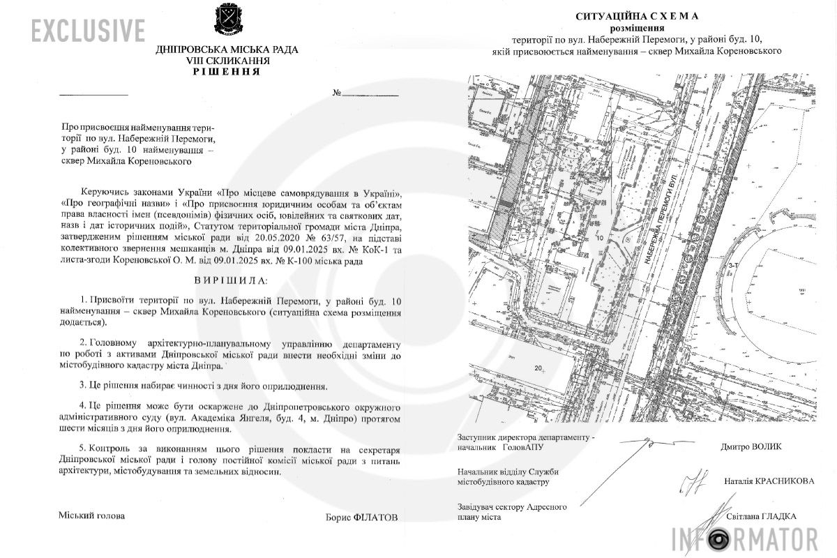 Проект решения