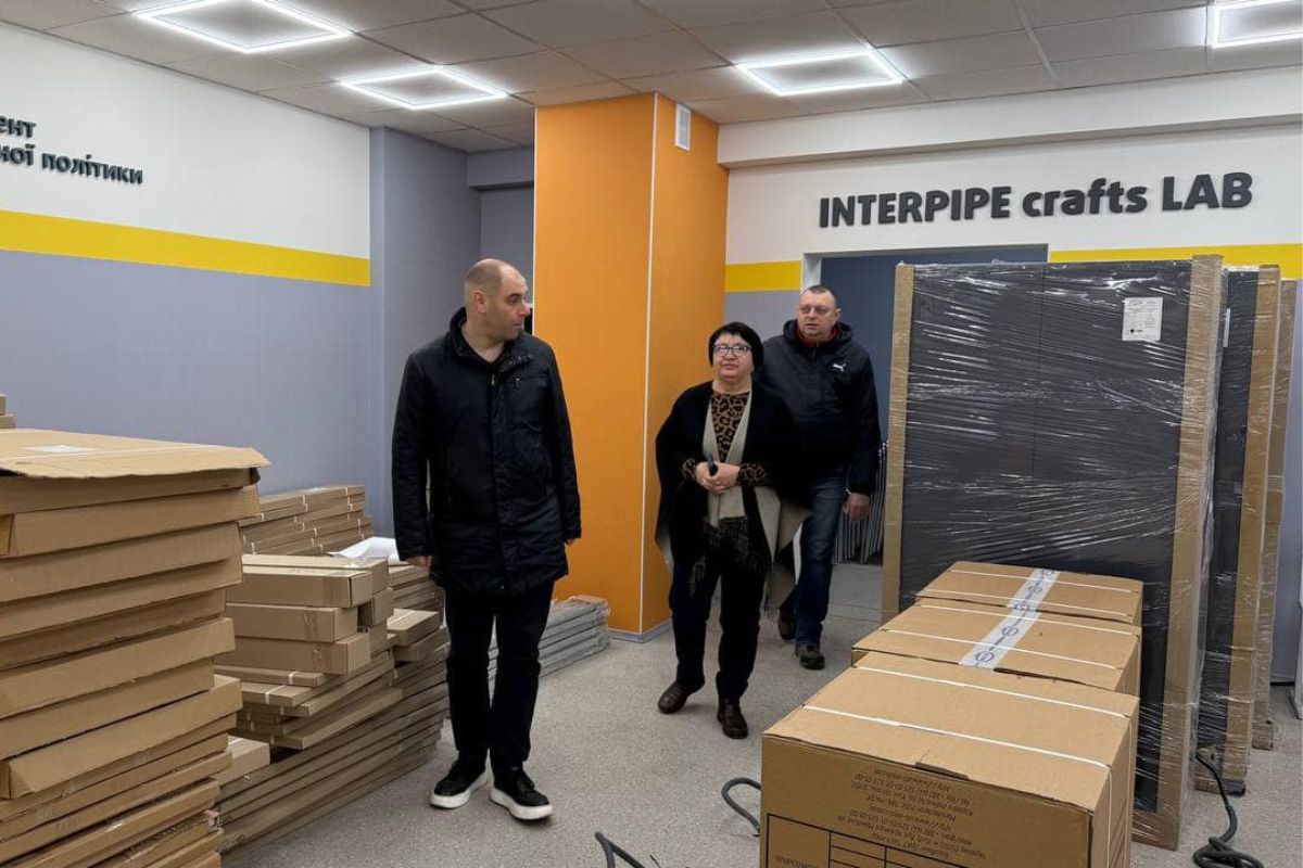 Народный депутат Дмитрий Кисилевский проверил, как реализуется проект развития экосистемы технического образования в Днепре