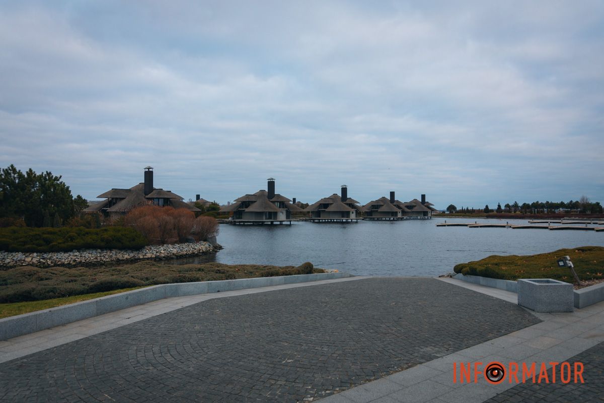 В яхт-клубе "Січ" в момент нашего визита никто не купался