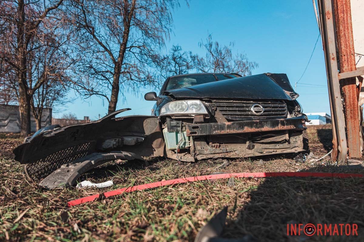 На Криворізькій трасі сталася аварія На Криворізькій трасі сталася аварія