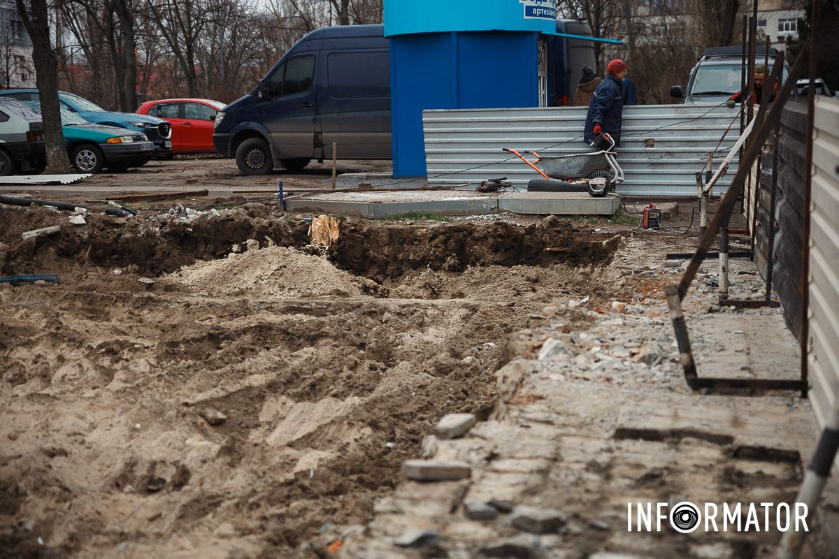 У Дніпрі на ринку «Кодак» на Перемозі триває реконструкція: що змінилось 1