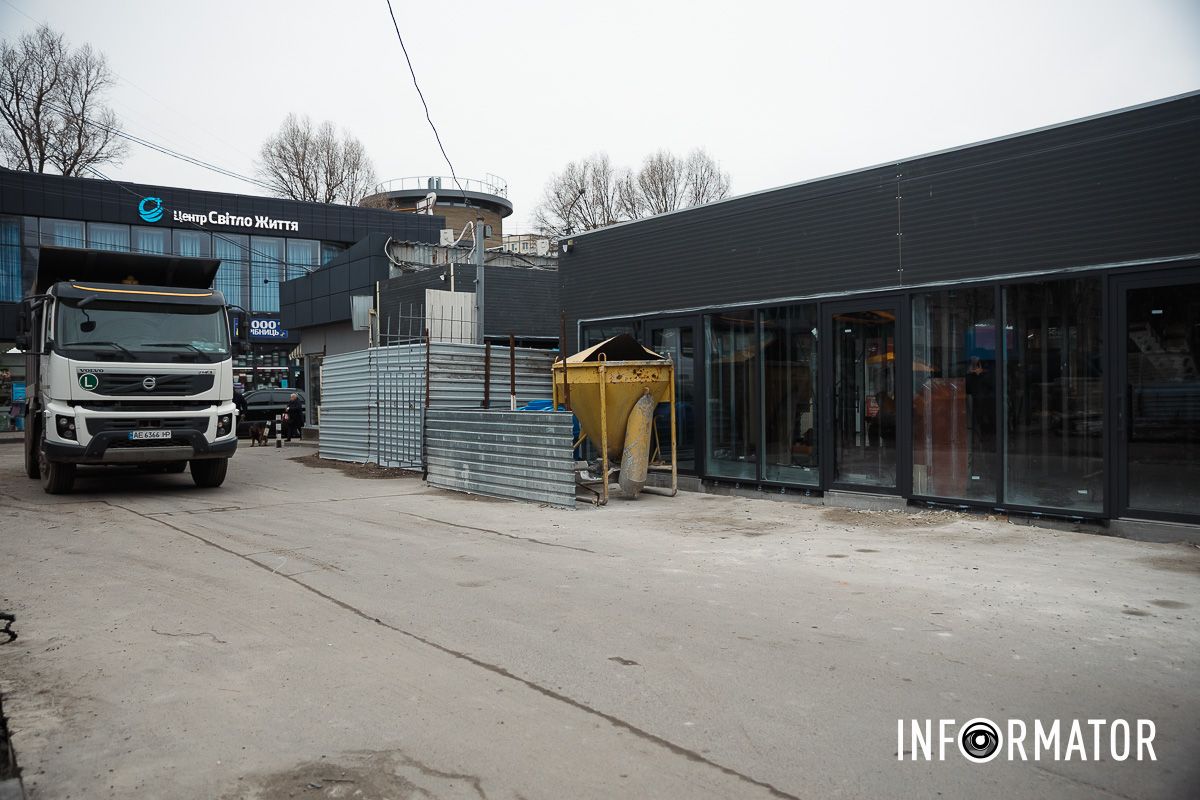 У Дніпрі на ринку «Кодак» на Перемозі триває реконструкція: що змінилось 3