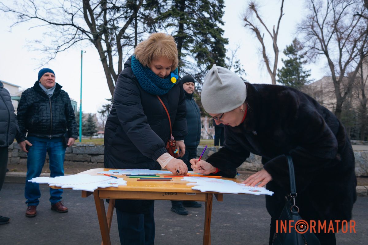 День Соборності у Дніпрі: створення унікальної інсталяції, урочистості та “міст єдності” 13