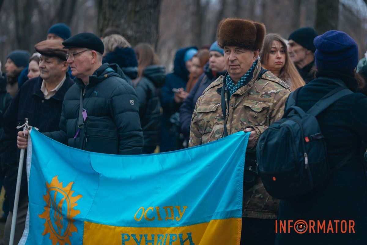 День Соборності у Дніпрі: створення унікальної інсталяції, урочистості та “міст єдності” 44