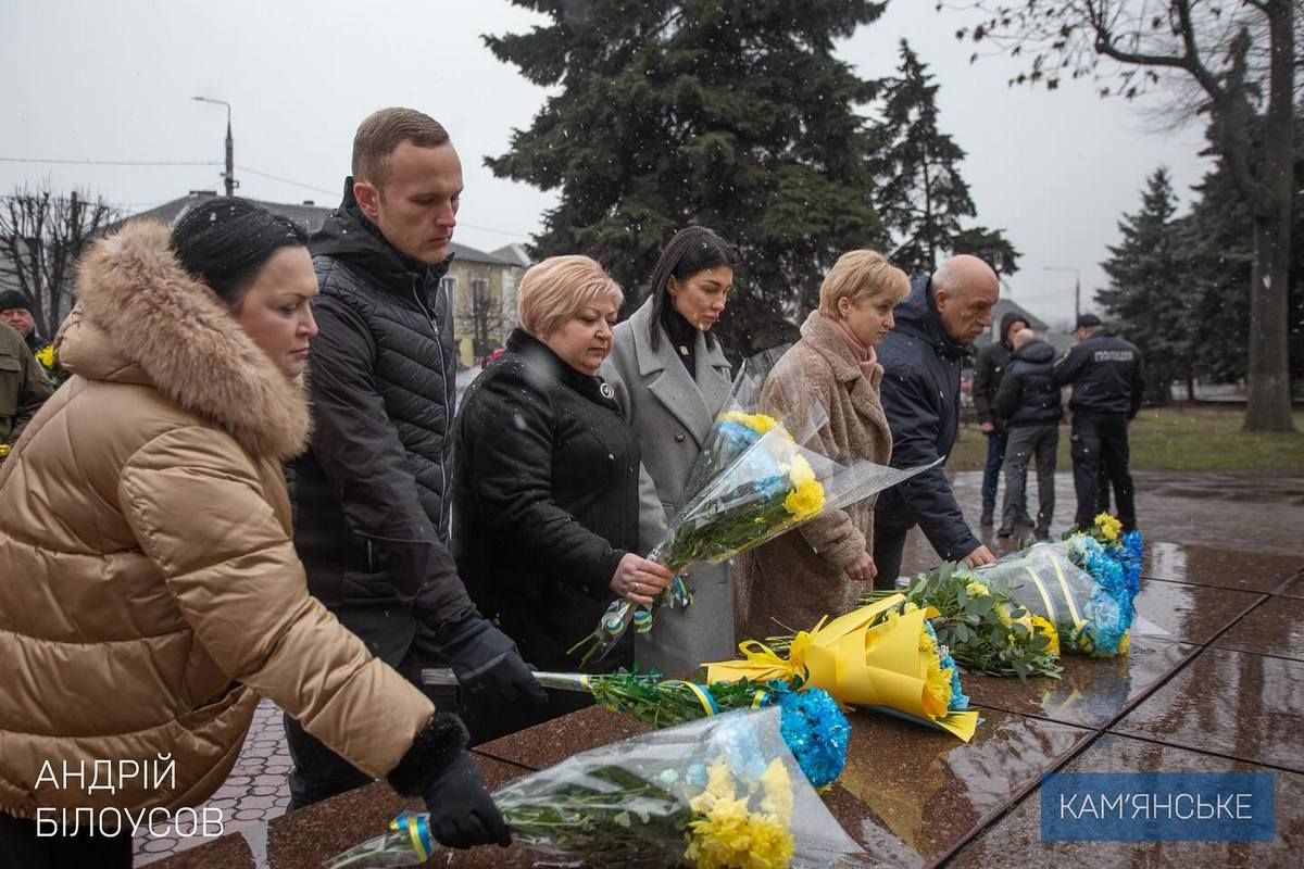 В Каменском отметили День Соборности Украины 3