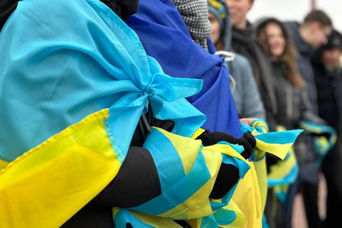 Дніпряни повторили історичний момент 1919 року Дніпряни повторили історичний момент 1919 року