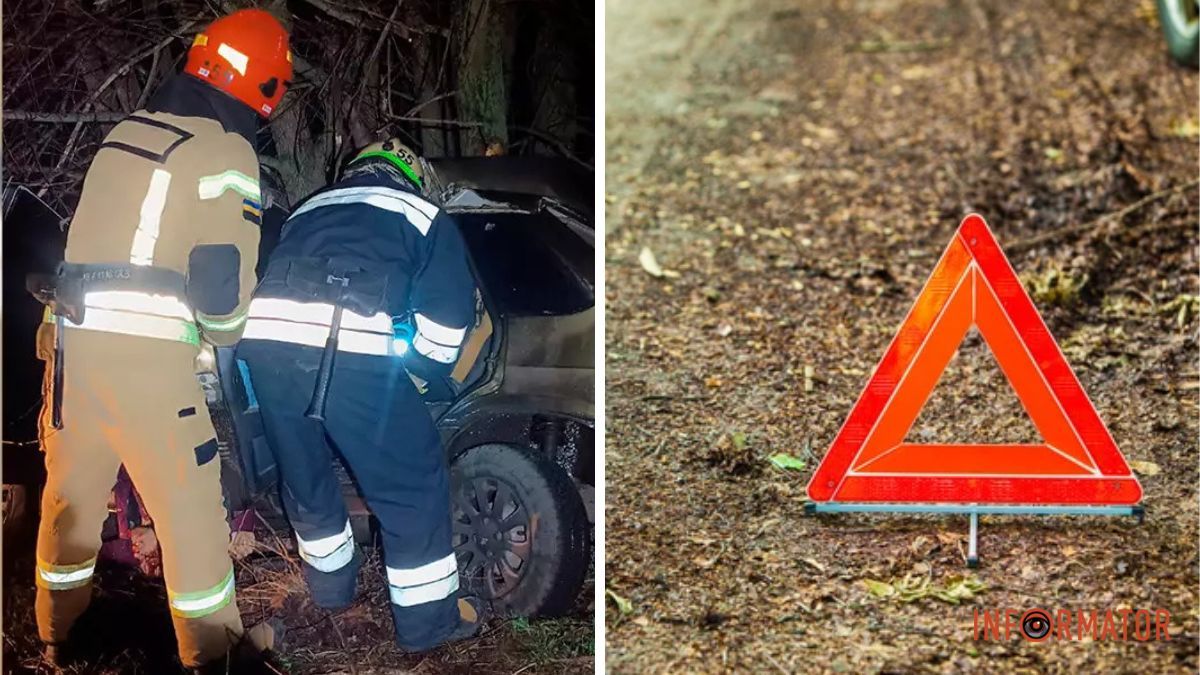 У Дніпропетровській області ВАЗ врізався у дерево: загинули двоє молодих чоловіків