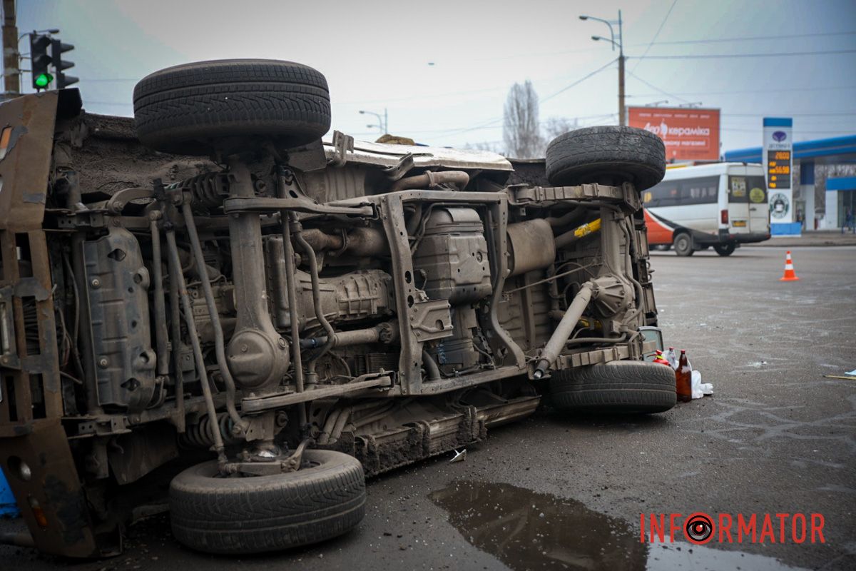Машина рухалась з вимкненими маячками