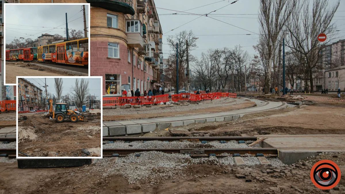 Когда в Днепре частично восстановят движение транспорта через проспект Леси Украинки