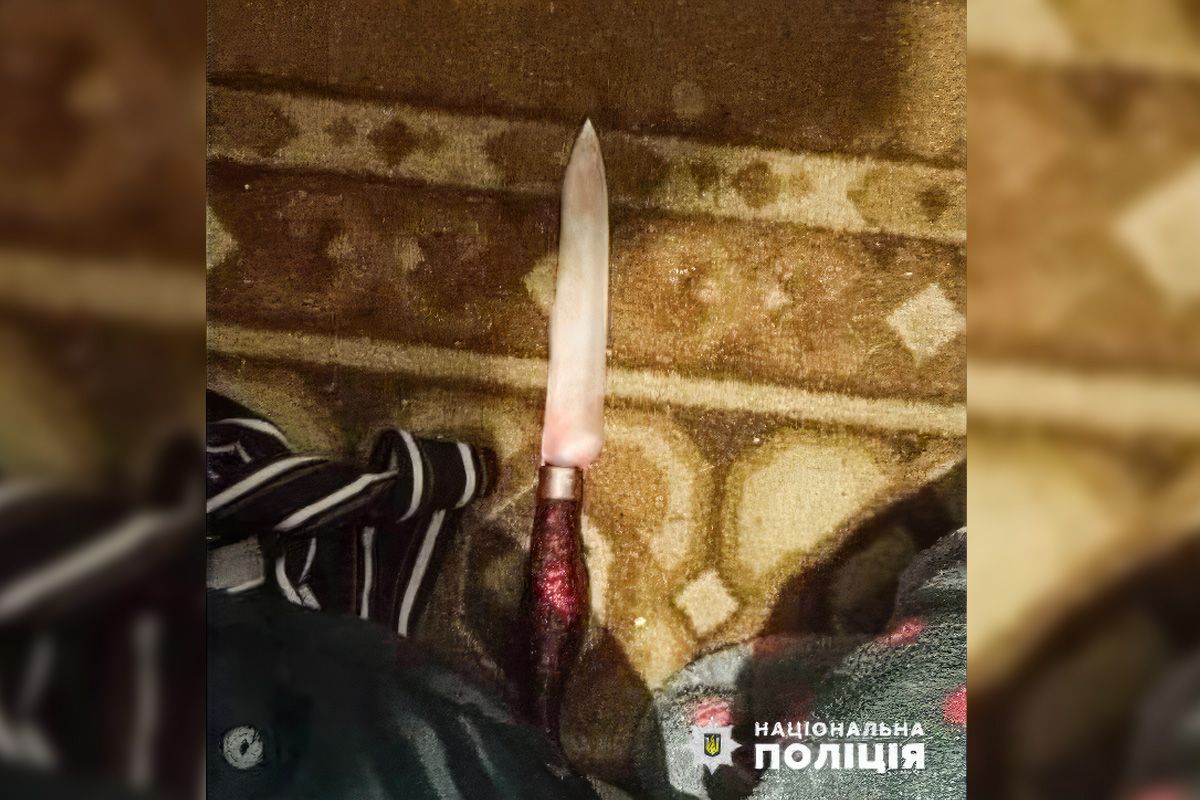 Полиция изъяла два ножа Полиция изъяла два ножа