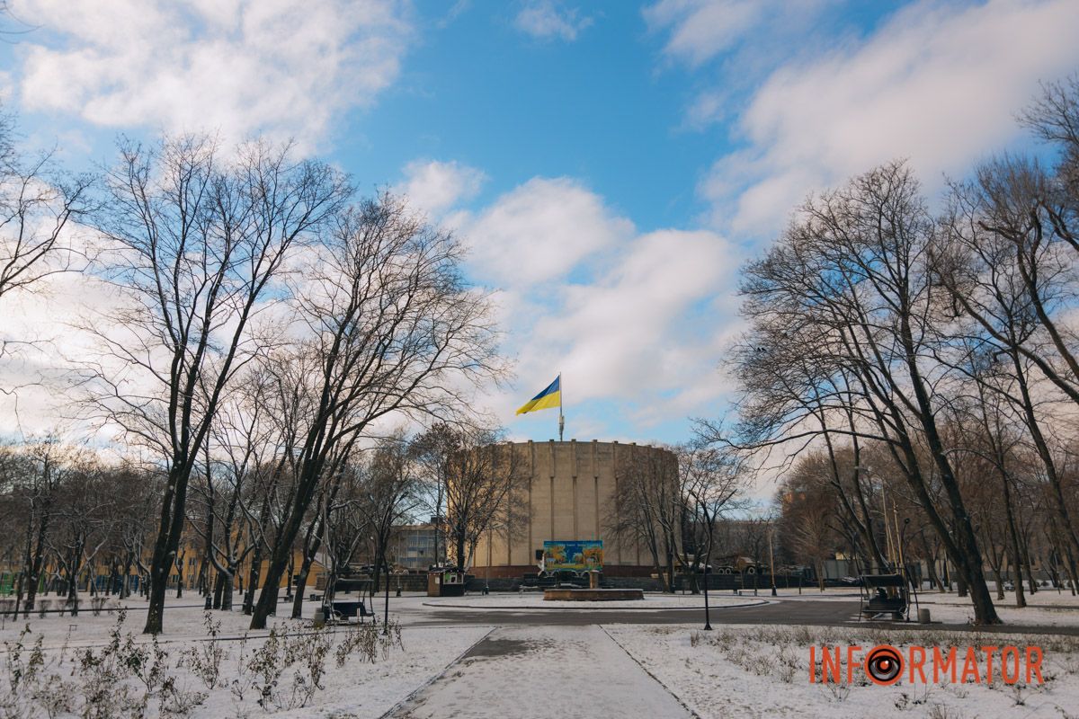 В украинские города вернулась зима