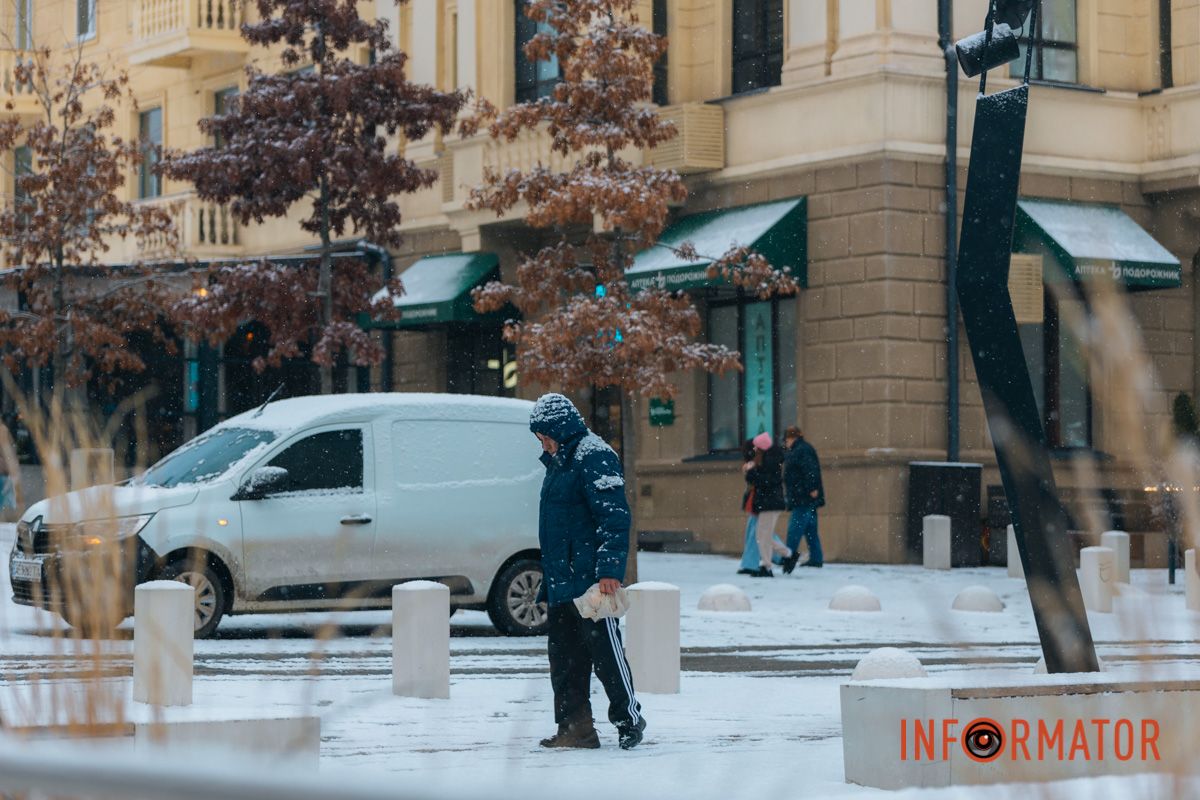 Хуртелиця вкриває не лише дерева, а й містян 