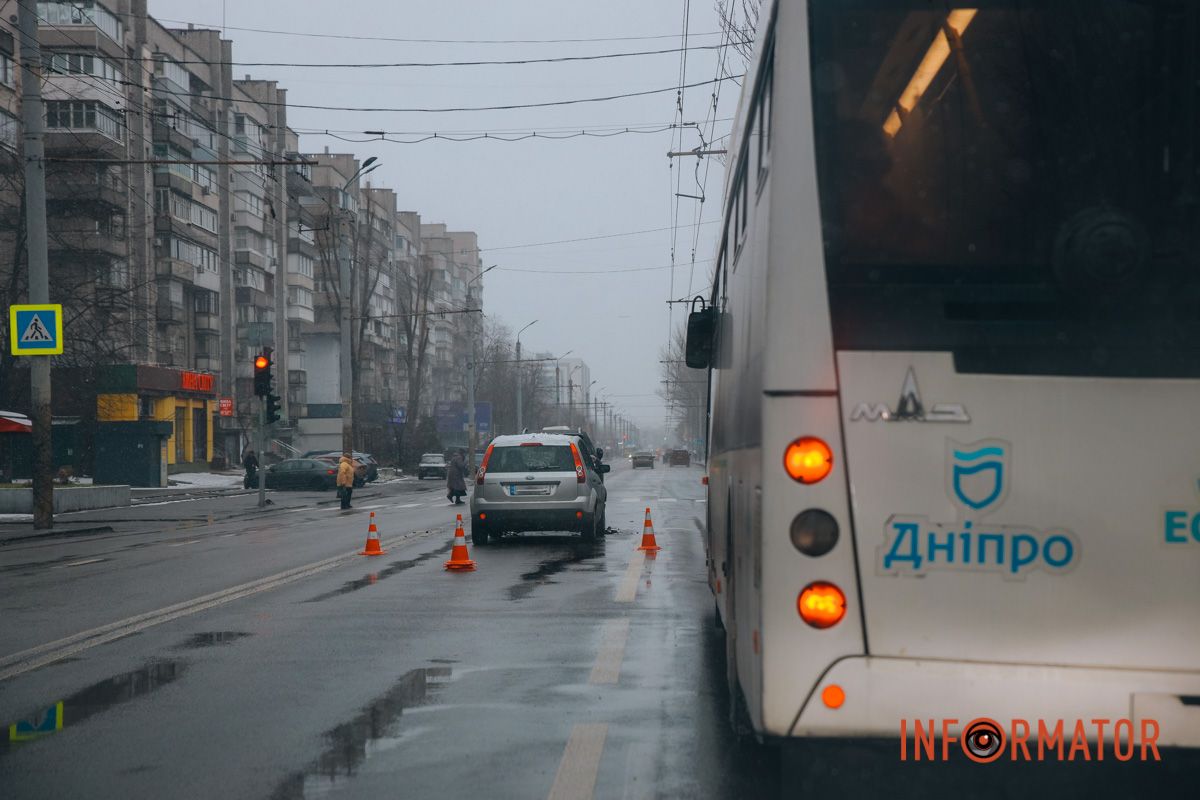 На вулиці Калиновій сталася аварія