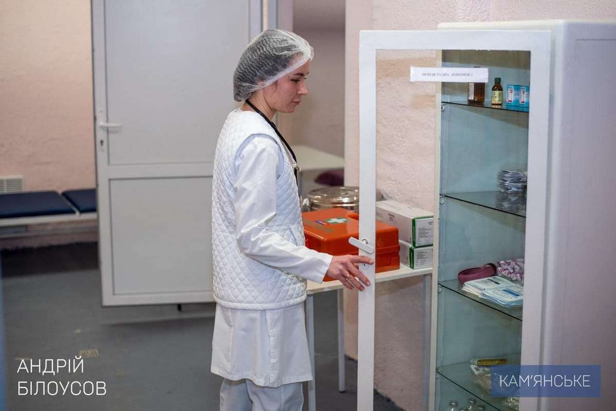 Заменили все сети, установили современную вентиляционную систему В Каменском открыли после капитального ремонта бомбоубежище на территории больницы 5