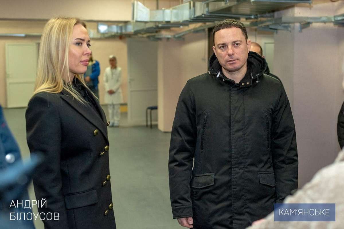 В Каменском открыли после капитального ремонта бомбоубежище на территории больницы 7