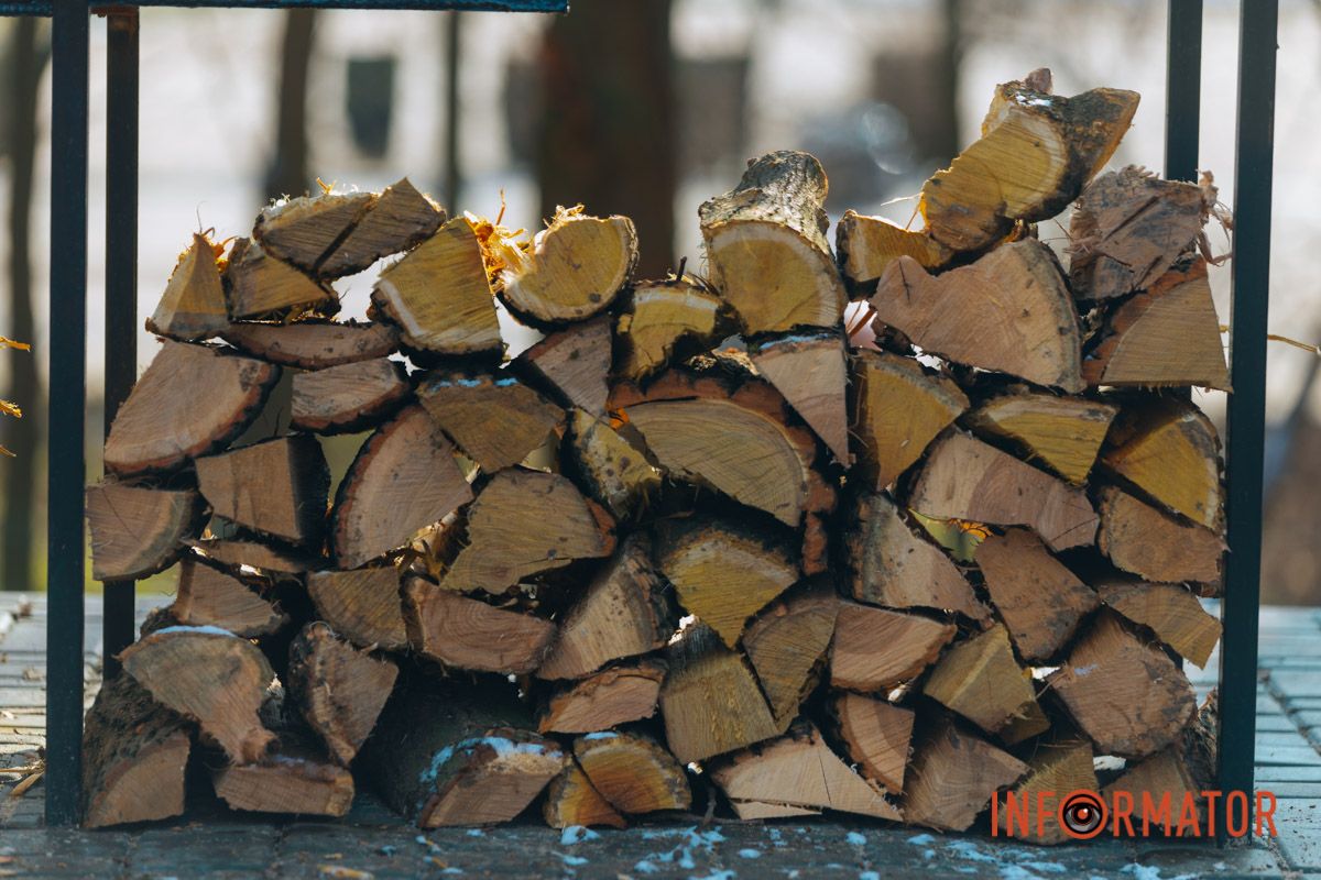 Дрова для приготування шашлику 