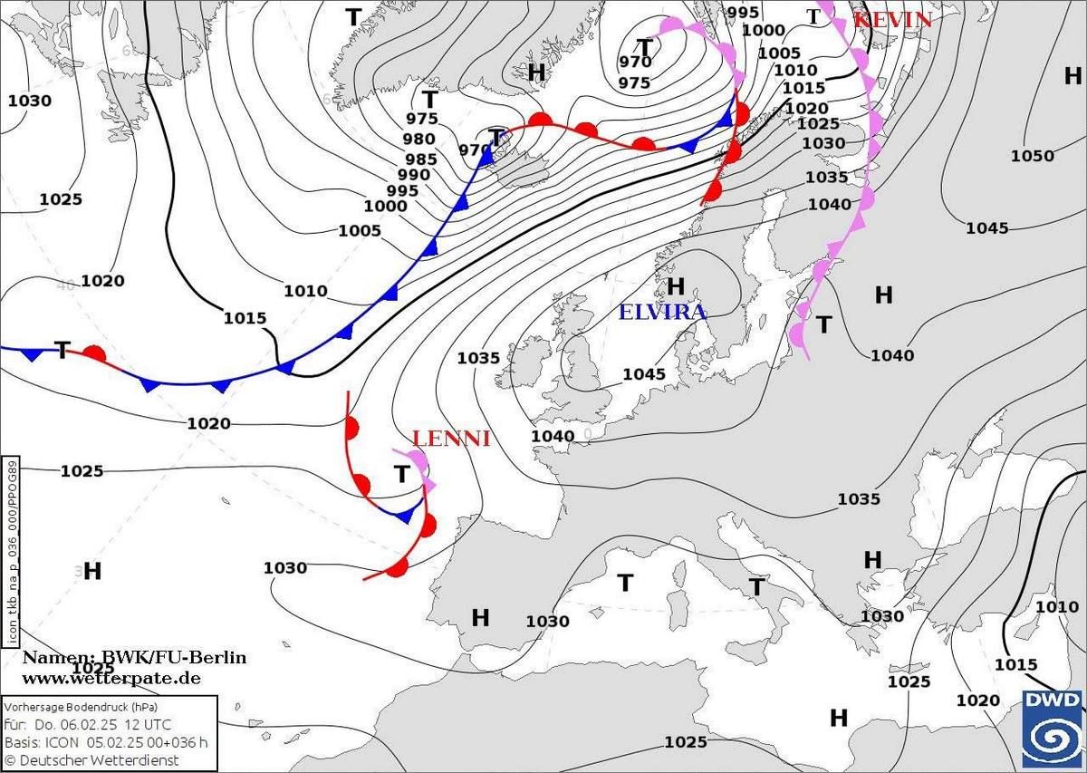 До України наближається антициклон Elvira