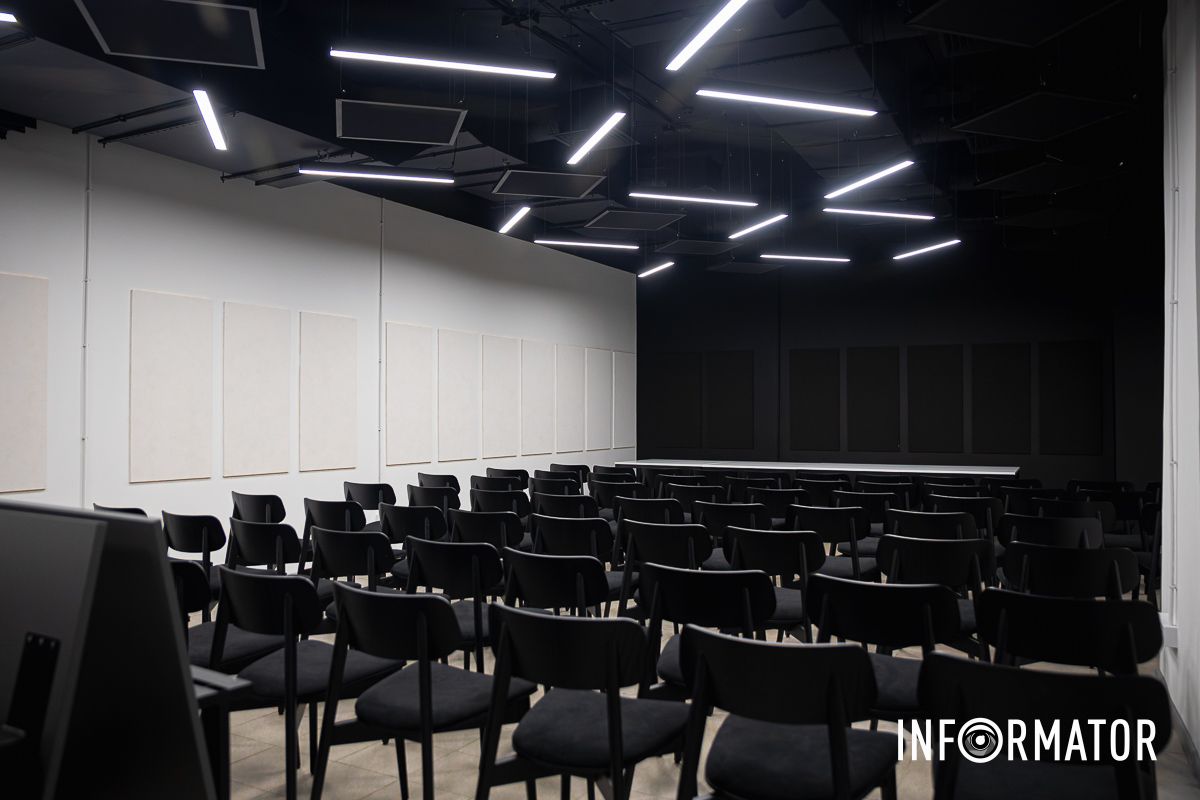 Безопасная зона находится в главном корпусе университета имени Олеся Гончара В Днепре в университете Гончара появилось второе в Украине разумное укрытие для студентов: как оно выглядит 2