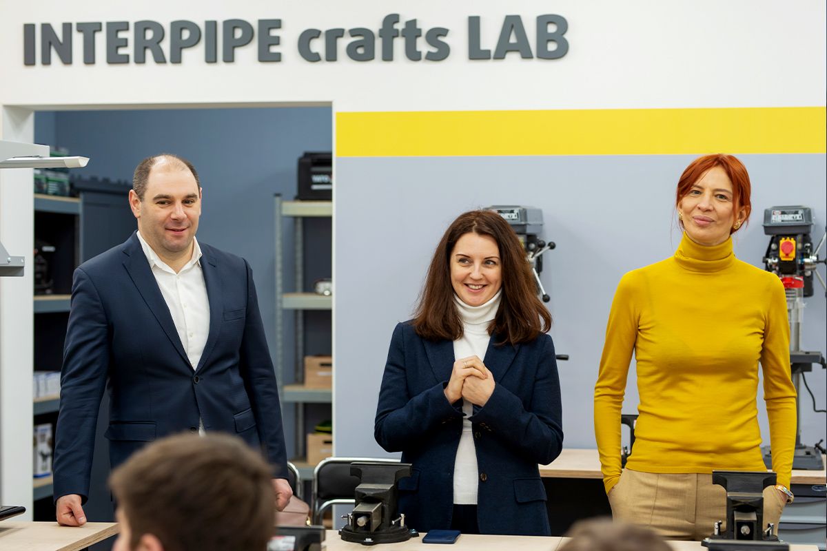 За ініціативи Кисилевського «Інтерпайп» та міська влада Дніпра модернізували ще два кабінети праці в школах 4