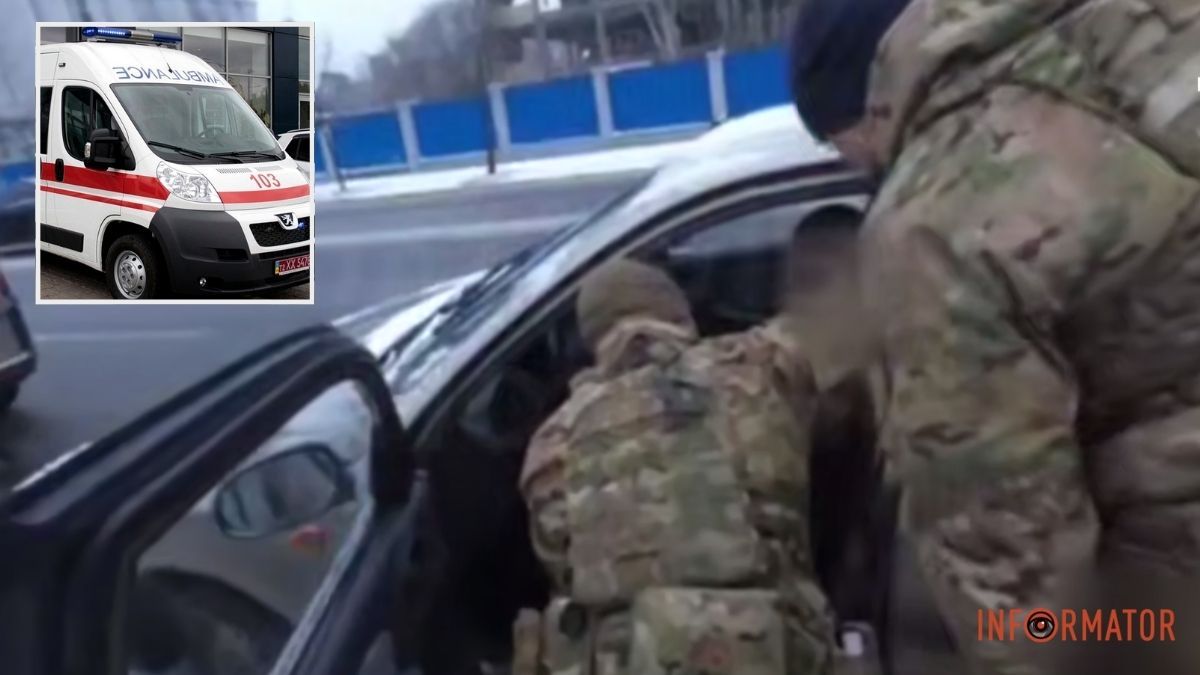 В Днепре на Сичеславской Набережной водитель Daewoo потерял сознание за рулем: видео