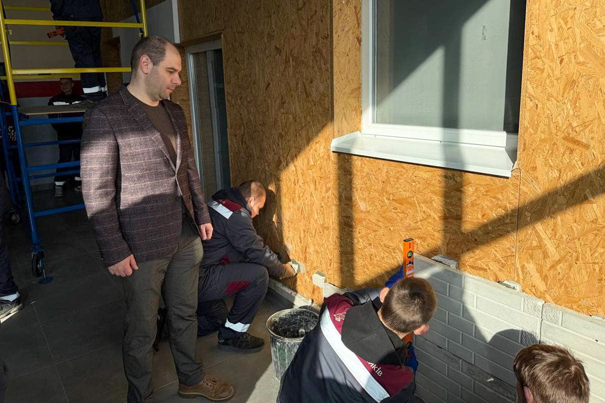 В Днепре открыли «Мастерскую строителей» на базе Регионального центра профессионально-технического образования 2