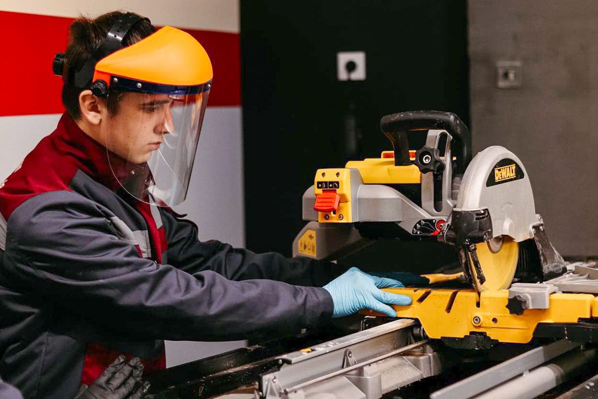 В Днепре открыли «Мастерскую строителей» на базе Регионального центра профессионально-технического образования 6