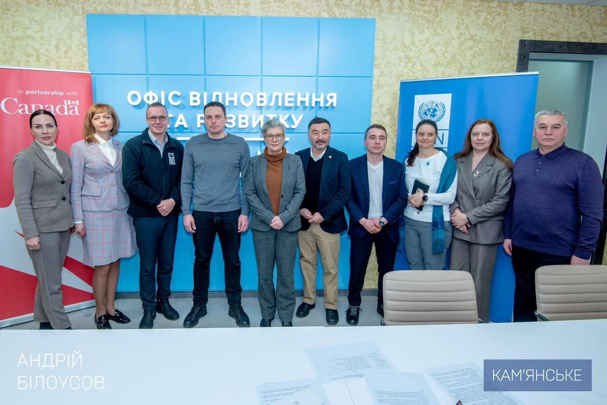 Візит делегації Уряду Канади та ПРООН до Камʼянського У Кам’янському побували делегація представників Уряду Канади та Програми розвитку ООН в Україні 1