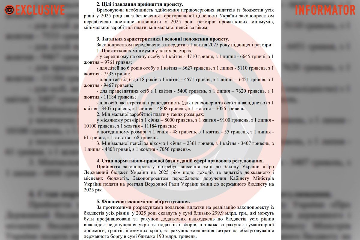 Пояснювальна записка до проєкту постанови Пояснювальна записка до проєкту постанови