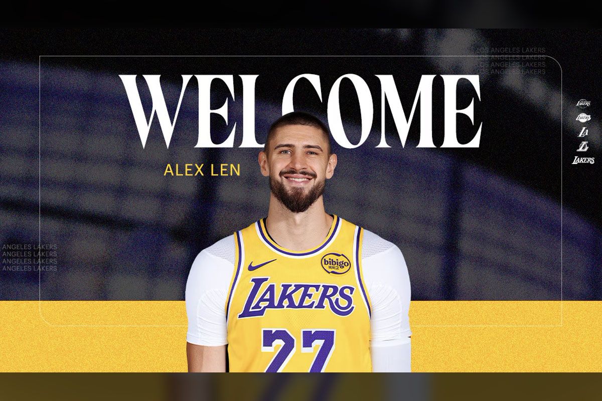 Алексей Лень - игрок "Лейкерс" Алексей Лень - игрок "Лейкерс"