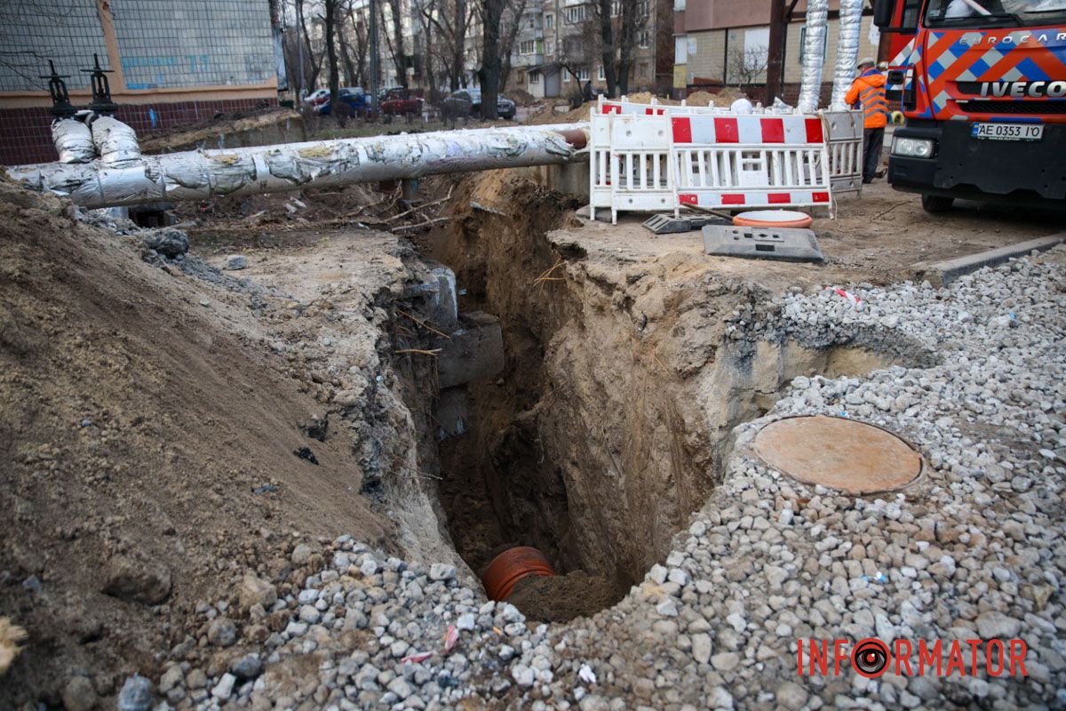 С начала 2025 отремонтировали 96 метров основного коллектора С начала 2025 года отремонтировали 96 метров основного коллектора