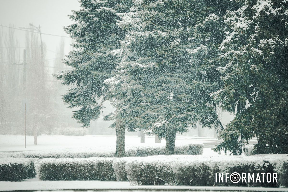 Заботливо окутал город невероятную атмосферу: Днепр 15 февраля превратился в зимнюю сказку 11