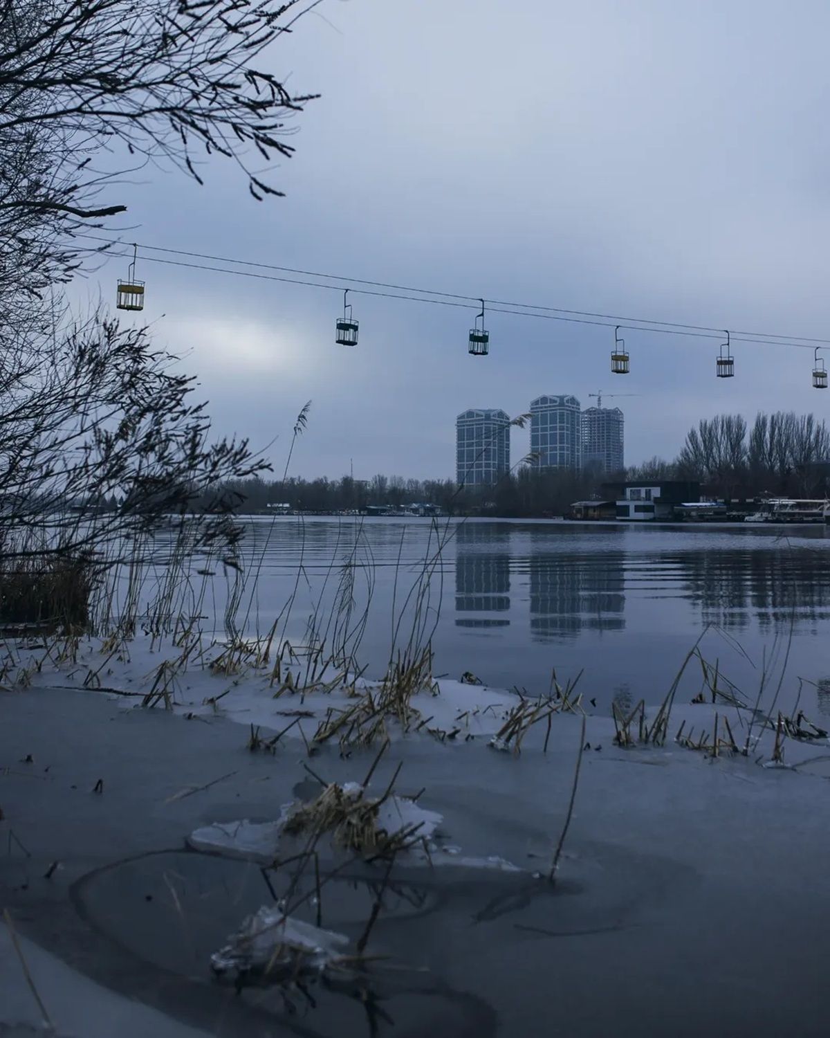 Фото: @_artem_voloshyn_ Такой заснеженный Днепр: топ фотографий из Instagram 2