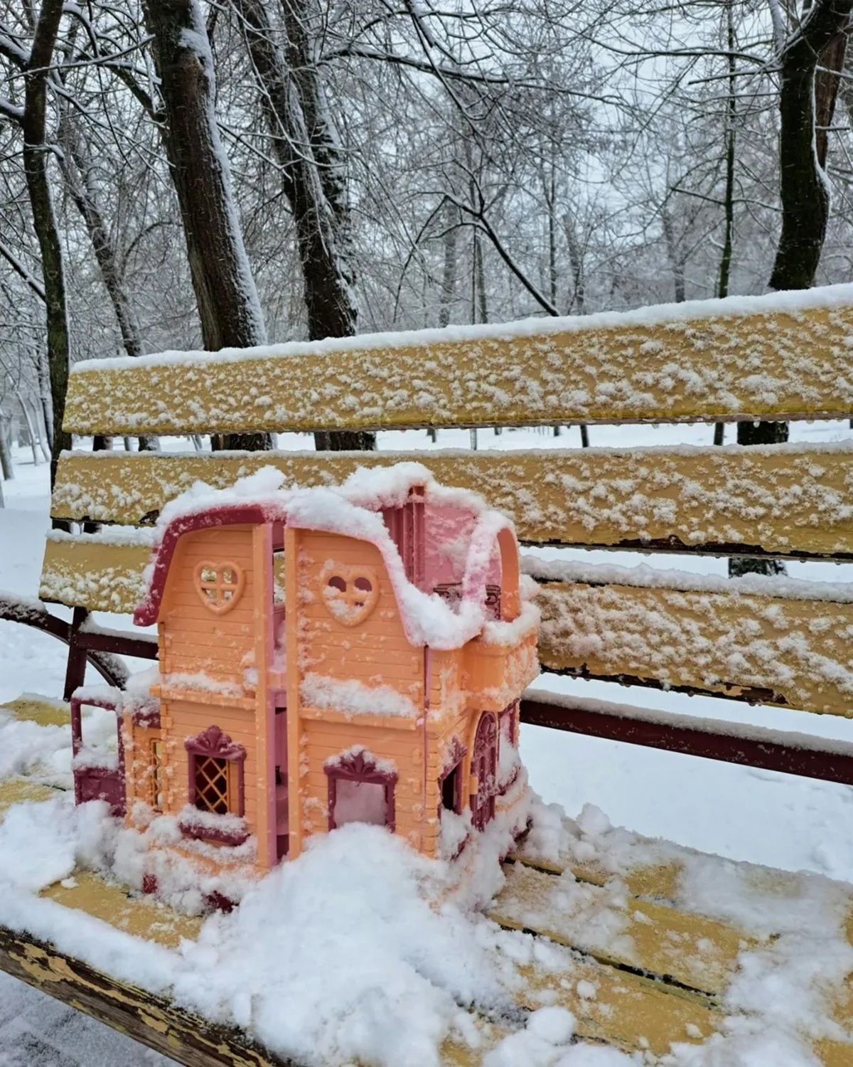 Фото: @alena.kozyrieva Такой заснеженный Днепр: топ фотографий из Instagram 1