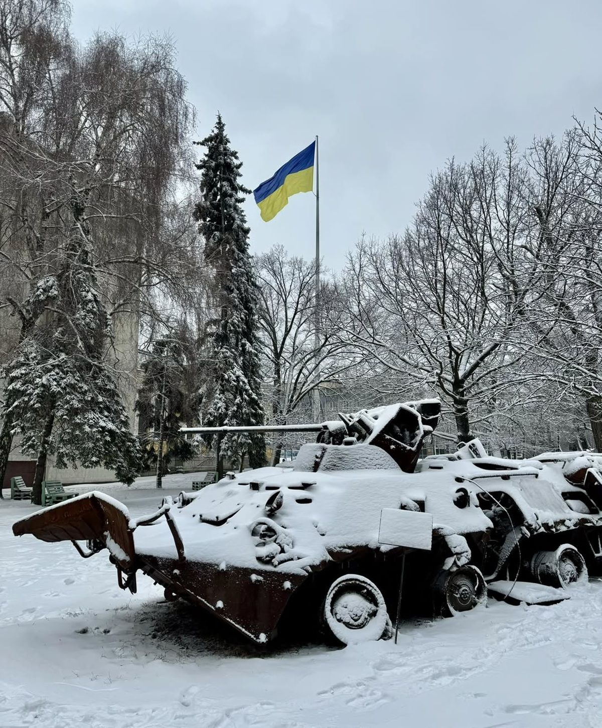 Фото: @alenka_yaroslavna Такой заснеженный Днепр: топ фотографий из Instagram 5