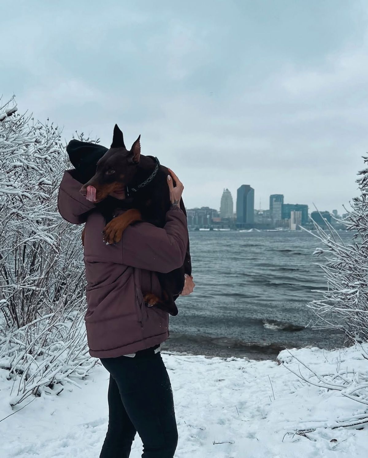 Фото: @ost_make_up Такой заснеженный Днепр: топ фотографий из Instagram 9