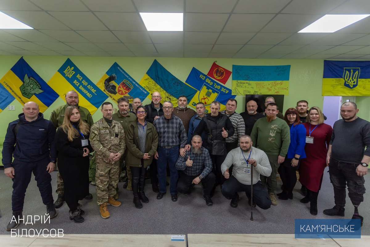 У Кам’янське завітали представники America’s Warrior Partnership 7